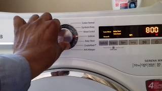 How to use IFB SERENA WX 7 KG 1000 rpm  fully automatic front loading washing machine  full demo🌞 [upl. by Hancock9]