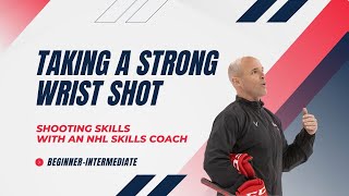 PRO HOCKEY TRAINING A STRONG Wrist Shot [upl. by Enylcaj]