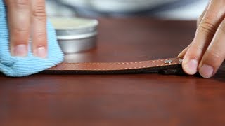 How to Clean Your Leather Dog Collar Or Leash [upl. by Ber576]