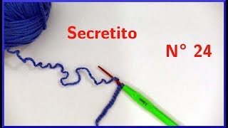 TIP o Secreto N° 24 ¿Cómo iniciar la primera hilera de cadenas Moda a Crochet [upl. by Julienne414]