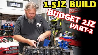 Carnage  Building a New 2JZ Engine for Trolvo  Part2  15JZ Build [upl. by Eimmot]