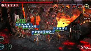 21 Ratio in Ultra NM Clan boss  Tayrel MaShalled Rhazin Tyran Valkyrie [upl. by Neiman138]