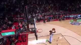 Kenneth Faried  2013 NBA Slam Dunk Contest [upl. by Naujej]