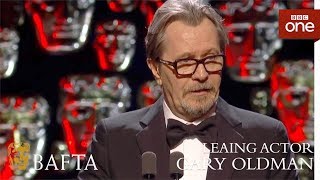 Gary Oldman wins Leading Actor BAFTA  The British Academy Film Awards 2018  BBC One [upl. by Surbeck860]