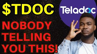 TDOC Stock Teladoc Health stock TDOC STOCK PREDICTIONS TDOC STOCK Analysis tdoc stock news today [upl. by Luis]