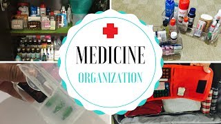 How To Organize Medicines amp Medicine Cabinet at Home [upl. by Garik]