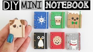 DIY MINI NOTEBOOKS PART 2  Easy amp Cute Designs [upl. by Abigail]