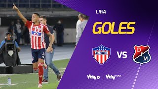 Junior vs Medellín 42  Liga BetPlay Dimayor 2022II  Fecha 7 [upl. by Nylqcaj]