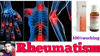 Rheumatism Joints pain German Homoeopatic medicine Drreckeweg r11 explain [upl. by Gnuhc920]