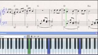 Partitura Piano Bendita Tu Luz  Mana  demo [upl. by Ecirtel]