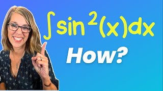 Easily Integrate Sin2x Using the Power Reduction Formula  Integral of Sine Squared [upl. by Oconnor]