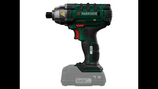 Parkside Cordless Impact Driver PDSSA 20Li B2  SOLO [upl. by Annaiviv]