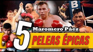 SIEMPRE lo dieron POR PERDIDO y en TODAS VENCIÓ al FAVORITO 5 PELEAS ÉPICAS DEL MAROMERO PÁEZ 🥊 [upl. by Affer480]