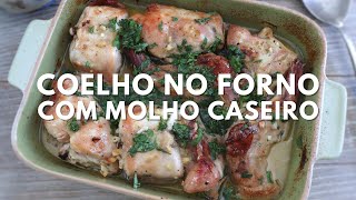 Coelho no Forno com Cogumelos e Alecrim [upl. by Anailuj]