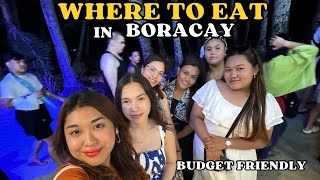 Where to eat in Boracay budget friendly  BORACAY 2024 travel guide [upl. by Martsen609]