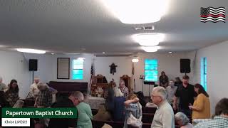 Papertown Baptist Church  03172024 Morning Livestream [upl. by Demitria]