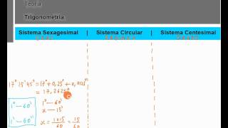 A4T1111 Sistema sexagesimal circular centesimal [upl. by Cavallaro]