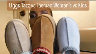 Uggs TazzTasman Comparison Womens vs Kids [upl. by Tiffanle]