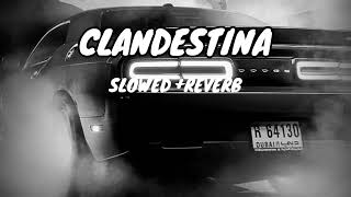 Clandestina slowed reverbbassboosted music slowedreverb [upl. by Adriane]