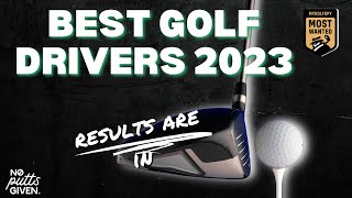 BEST GOLF DRIVERS OF 2023  A Few Surprises  NO PUTTS GIVEN 134 [upl. by Tilagram146]