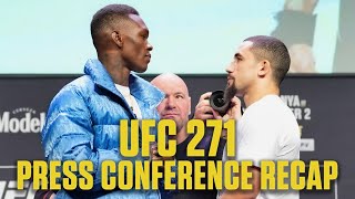 UFC 271 Press Conference Reaction  ESPN MMA [upl. by Nagaek]