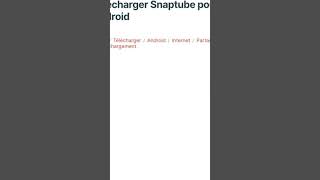 Comment télécharger Snaptube download musicvidéo youtube [upl. by Raddi]