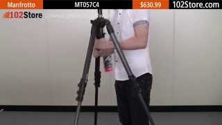 Manfrotto MT057C4 Tripod Carbon Fiber Review [upl. by Yesnek]