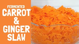 FERMENT WITH ME  FERMENTED CARROTS amp GINGER DETAILED [upl. by Rieth]