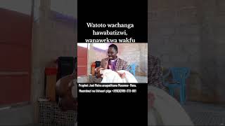 Watoto wachanga hawabatizwi wanawekwa wakfu kwa BWANA [upl. by Katzir]