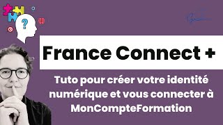 Comment créer son Identité Numérique La Poste pour se connecter au CPF avec FranceConnect [upl. by Dunseath]