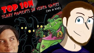 Top 10 Scary Moments In Video Games As A Kid  NearChris [upl. by Elirpa]