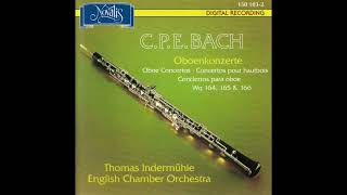 C P E Bach  Oboe Concerto Eflat Major Wq 165  Indermühle [upl. by Tyika]