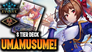 RACE to 1st PLACE 🏆 S TIER Shadowverse Evolve Umamusume Deck Tech [upl. by Oberstone]