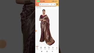 Silk Jacquard Saree with Unstitched Blouse Piece 2024  Elegant Silk Sarees for Women [upl. by Bamford]