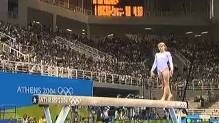 Anna Pavlova  Balance Beam  2004 Olympics  All Around [upl. by Itnahsa]