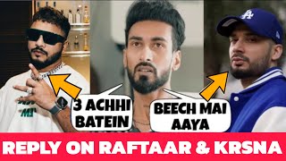 MUHFAAD TALKING ABOUT KRNA amp RAFTAAR BEEF  MUHFAAD REPLY ON GOOD THINGS ABOUT KRNA amp RAFTAAR [upl. by Ysnat]