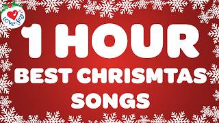 Best Christmas Songs of All Time 🎄 1 Hour Merry Christmas Music 🎅 [upl. by Ellevehs]