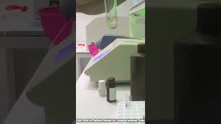 Blood SugarGlucose Test Procedure Semiautomatic bloodsugartest science fastingsugar [upl. by Booker532]