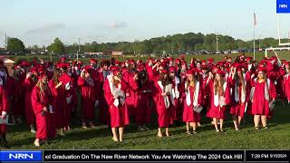 2024 Oak Hill High School Graduation 51624 [upl. by Aihtnis]