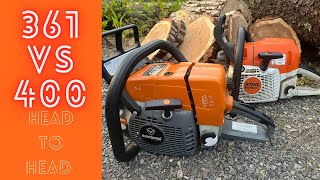 Can a Farmertec 366 stihl 361 beat an MS 400 [upl. by Alie]