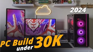 30k Rx 570 PC Build  Pc Build under 30K  2024  1080p gaming Steaming Editing [upl. by Weissmann471]