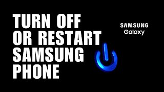 No Need to Press the Power Button How to Turn Off or Restart Samsung Phone without Power Button [upl. by Rehpitsirhc]