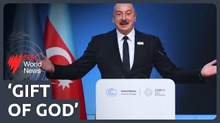 Azerbaijan’s unconventional opening speech at the UN climate change summit [upl. by Eelsnia]