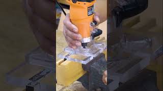 Smart DIY Router Jig for wooden Joints and wood panel Joints woodworking routerjig woodjoints [upl. by Jacy]