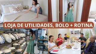 BOLO DE CENOURA SEM ERRO ELES VIERAM PARA O CAFÉ VESTIDOS LINDOS COMPRINHAS E ROTINA [upl. by Travus]