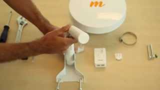 Mimosa Networks How to install the B5Lite [upl. by Ykciv]