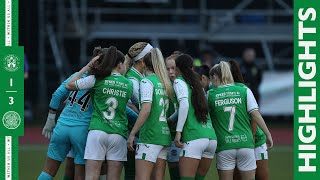 Highlights Hibernian 1 Celtic 3  ScottishPower Womens Premier League [upl. by Aiz310]