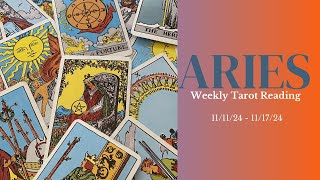 ✨ARIES WHAT YOU NEED TO KNOW FOR THE WEEK AHEAD✨ [upl. by Neelloj]