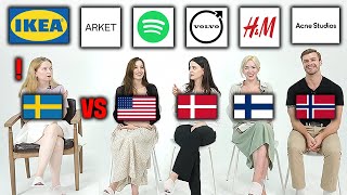 Swedish was Shocked by the Pronunciation of Swedish Brand Names in Nordic Countries [upl. by Aerbas]