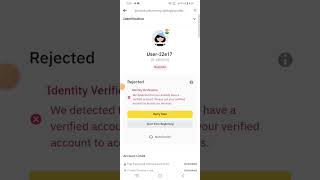 binance new update  how to register binance  binance app identity verification [upl. by Lanaj462]